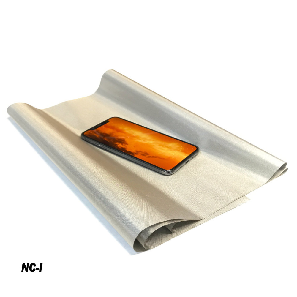 Faraday Cyber NC-I EMF RF Shielding Nickel Copper Fabric Roll 50″ x 1′