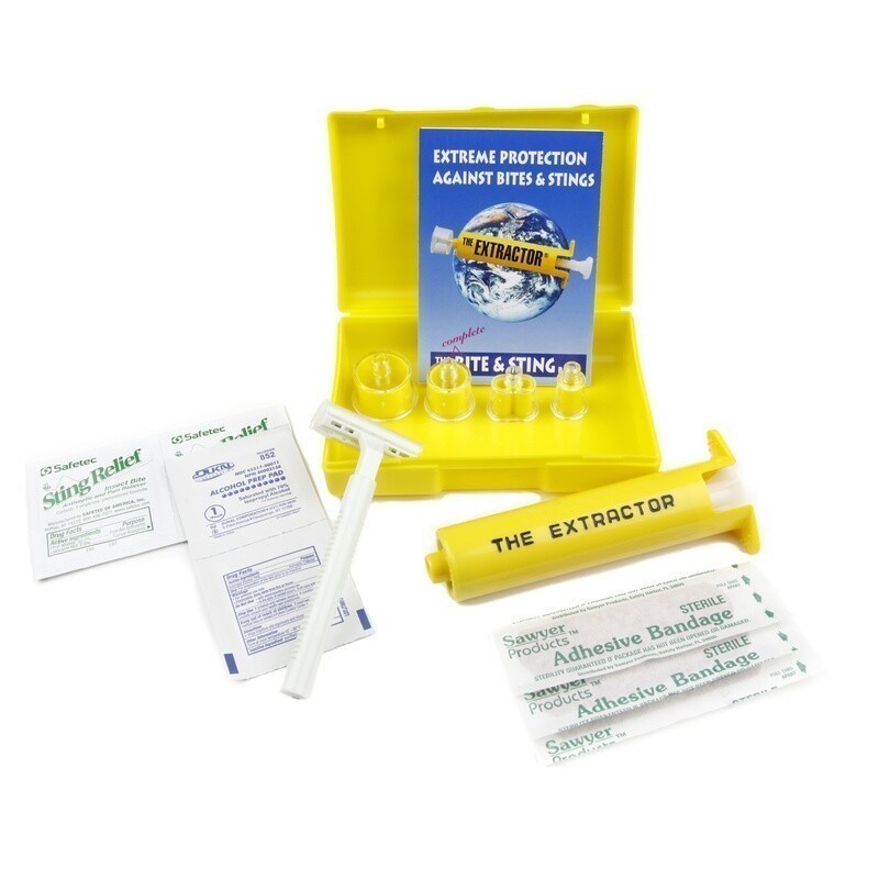 Venom Extractor Suction Pump Kit Snake Bite Bee Wasp Mosquito Stings Emergency