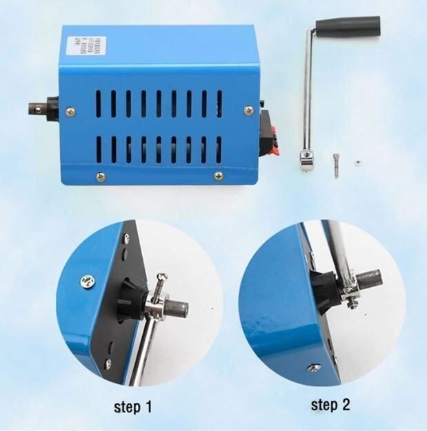 Hand Crank USB Generator 20W Emergency Power Supply for Outdoor Use