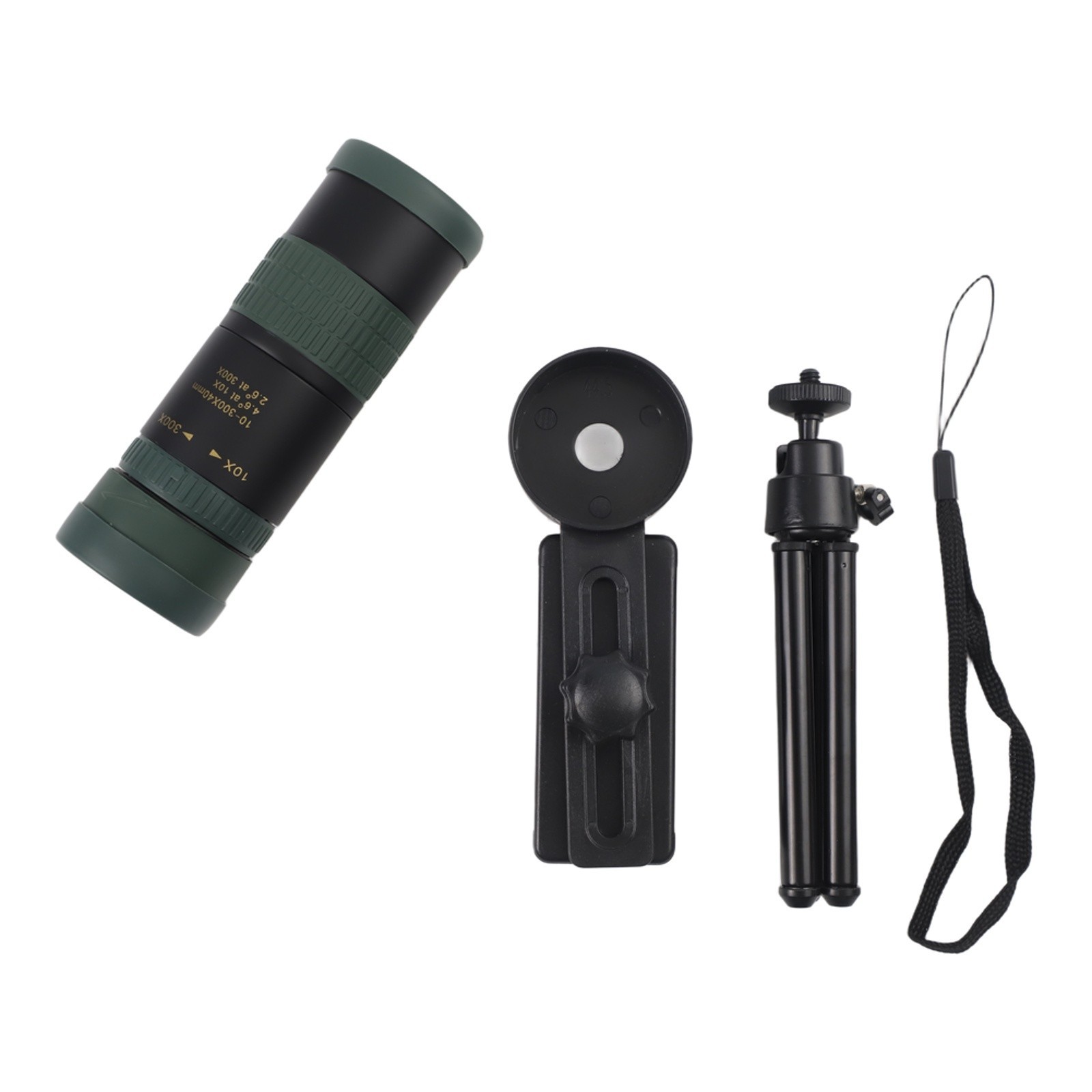 10 300X Zoom Monoculars with Smartphone Compatibility for Outdoor Photography