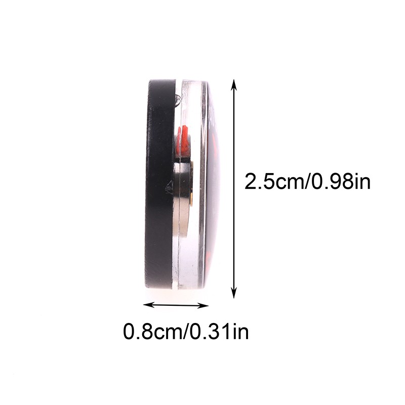 1Pc -20~70°C 27MM Round Square High Accuracy Wall Greenhouse Temperature Meter