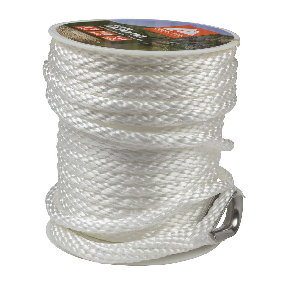 Ozark Trail 3/8″x100′ Nylon Braided Marine Anchor Line 100 Foot Length.