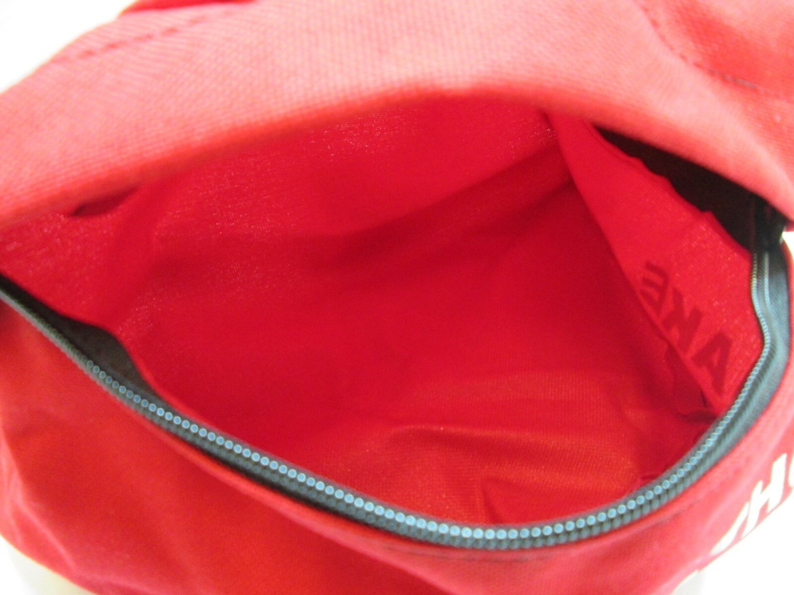 Earthquake Preparedness Fanny Pack Red 11″ x 7″ x 6″ Adjustable Black Strap