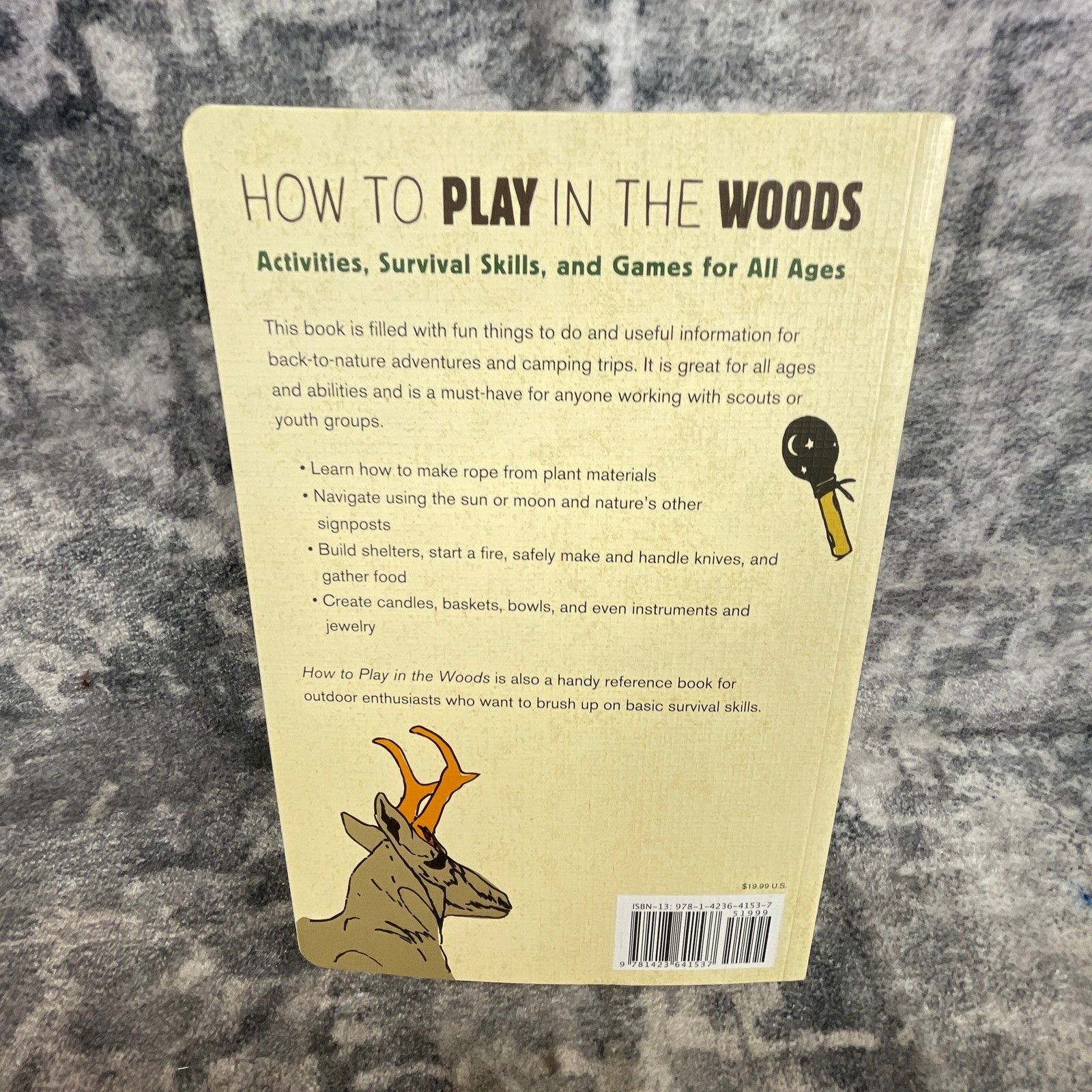 How to Play in the Woods Robin Blankenship Gibbs Smith Survival Skills Book