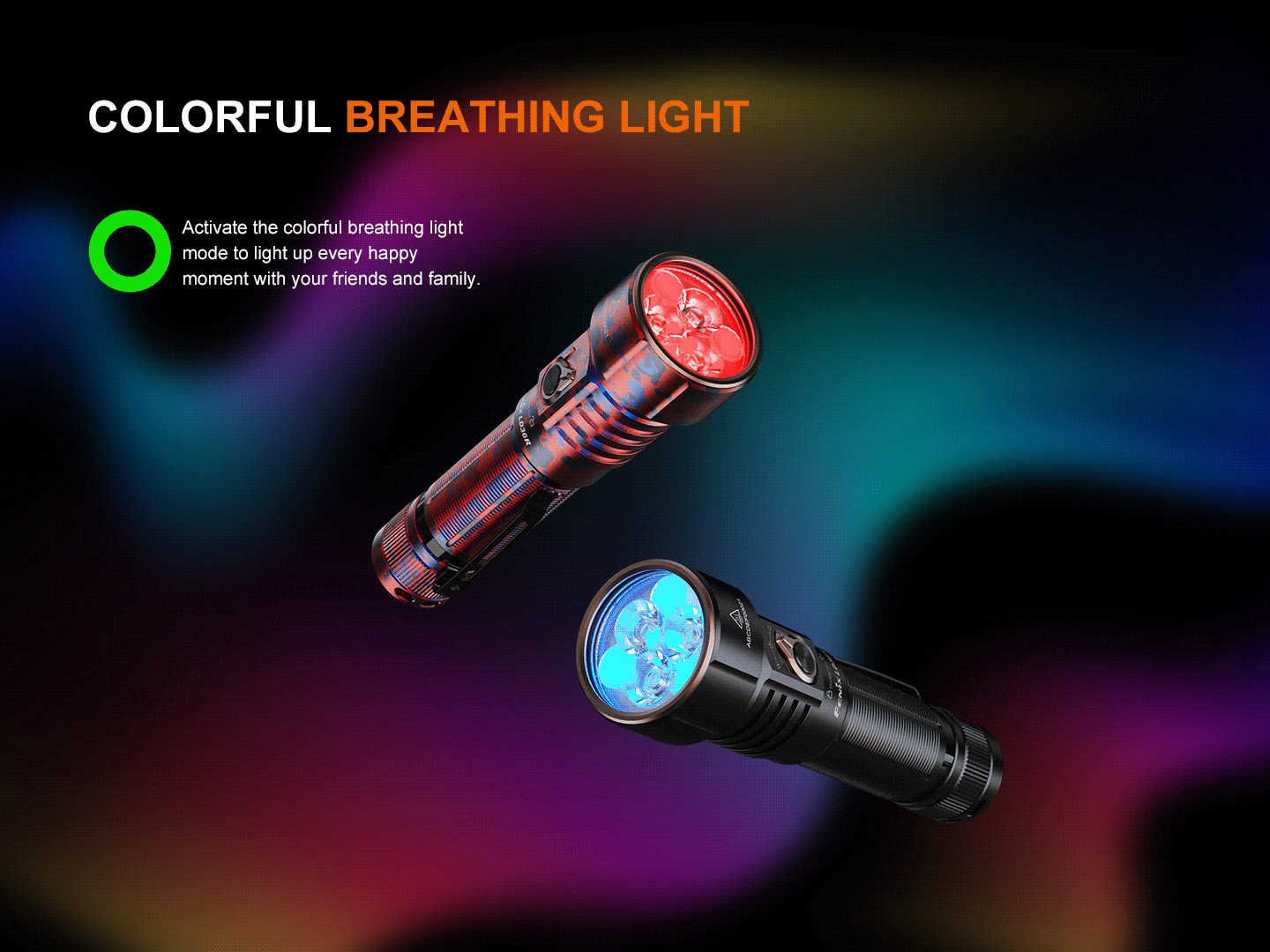 Fenix LD36R 3600 Lumens Rechargeable Flashlight with Adjustable Color Light