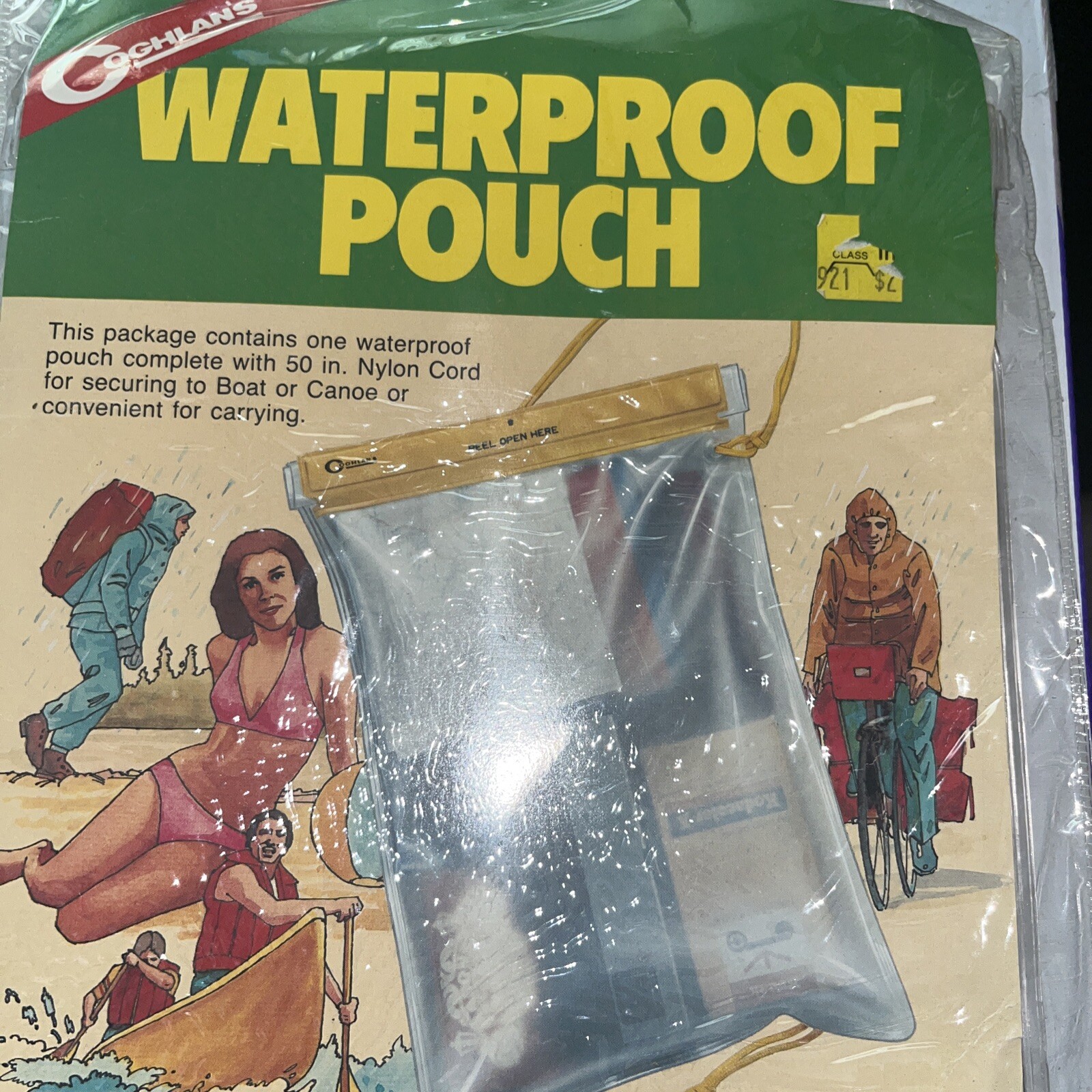 New Vintage Coghlan’s Water Resistant Pouch, 7″ x 10″, Store Supplies