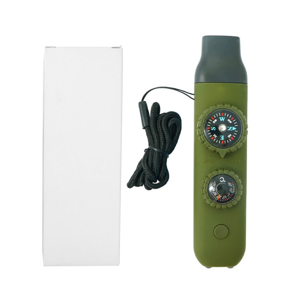Camping Navigation Tool Built-in Whistle LED Navigation Light Neck Lanyard
