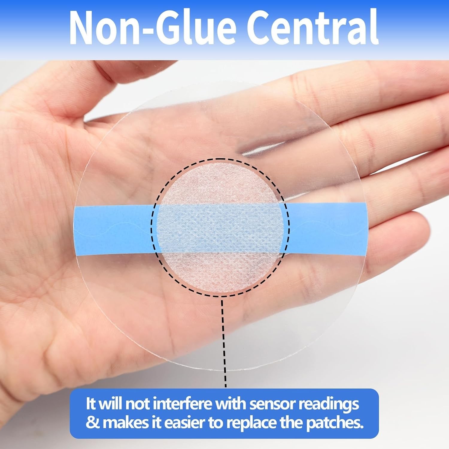 Libre 2 Sensor Covers, 60Pack Waterproof Freestyle Adhesive Patches for Libre…