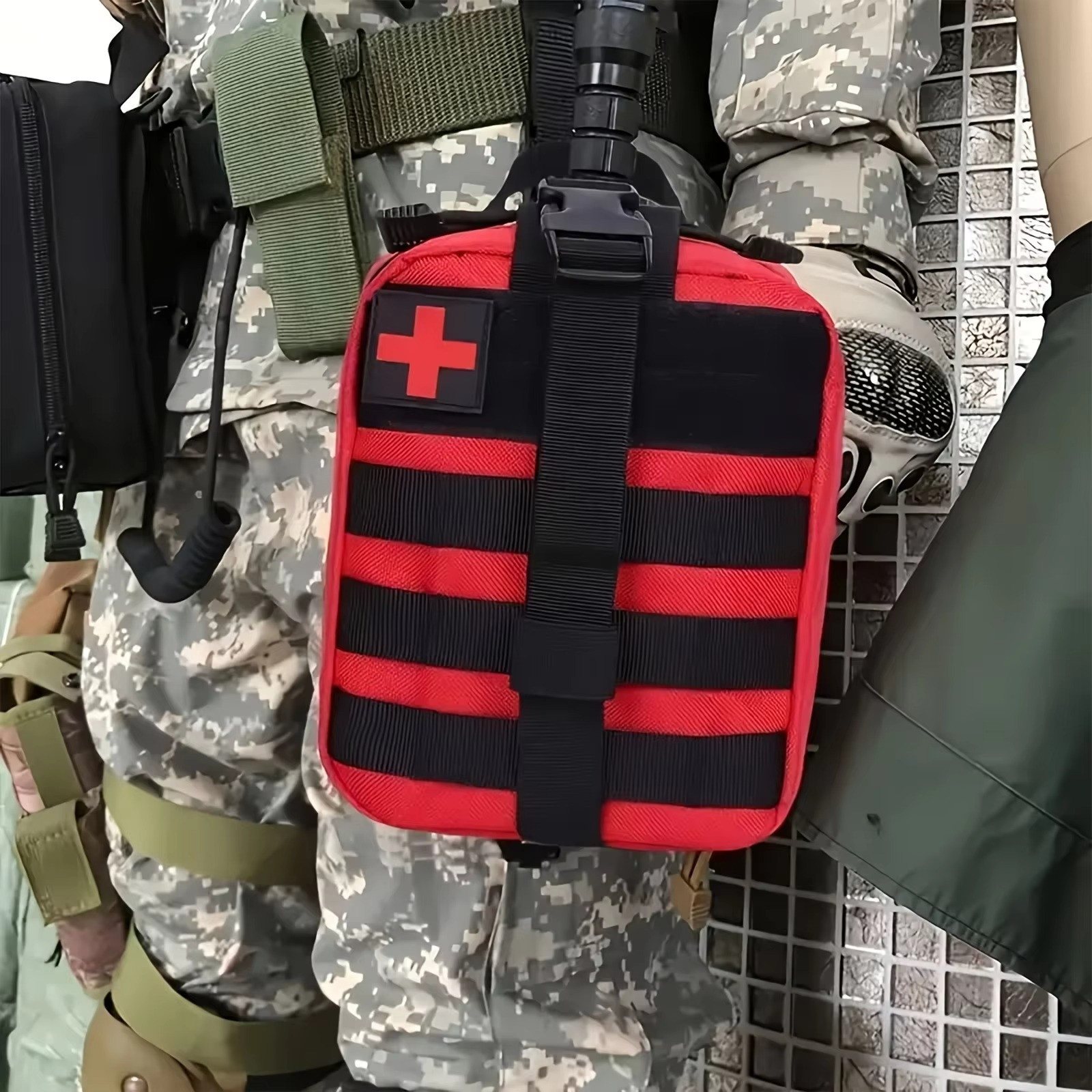 379pcs Survival First Aid Kit – Full Set Outdoor Gear Emergency Trauma Bag
