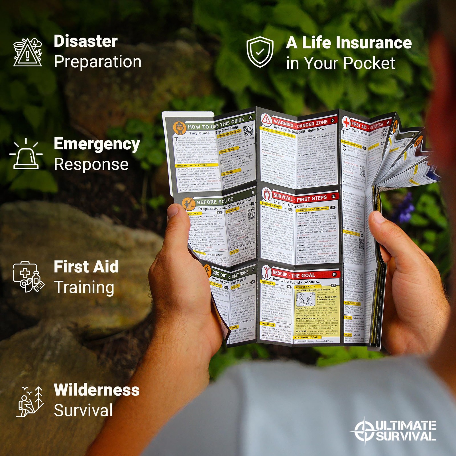 Tiny Survival & Disaster Guide – Pocket Emergency Preparedness Handbook for…