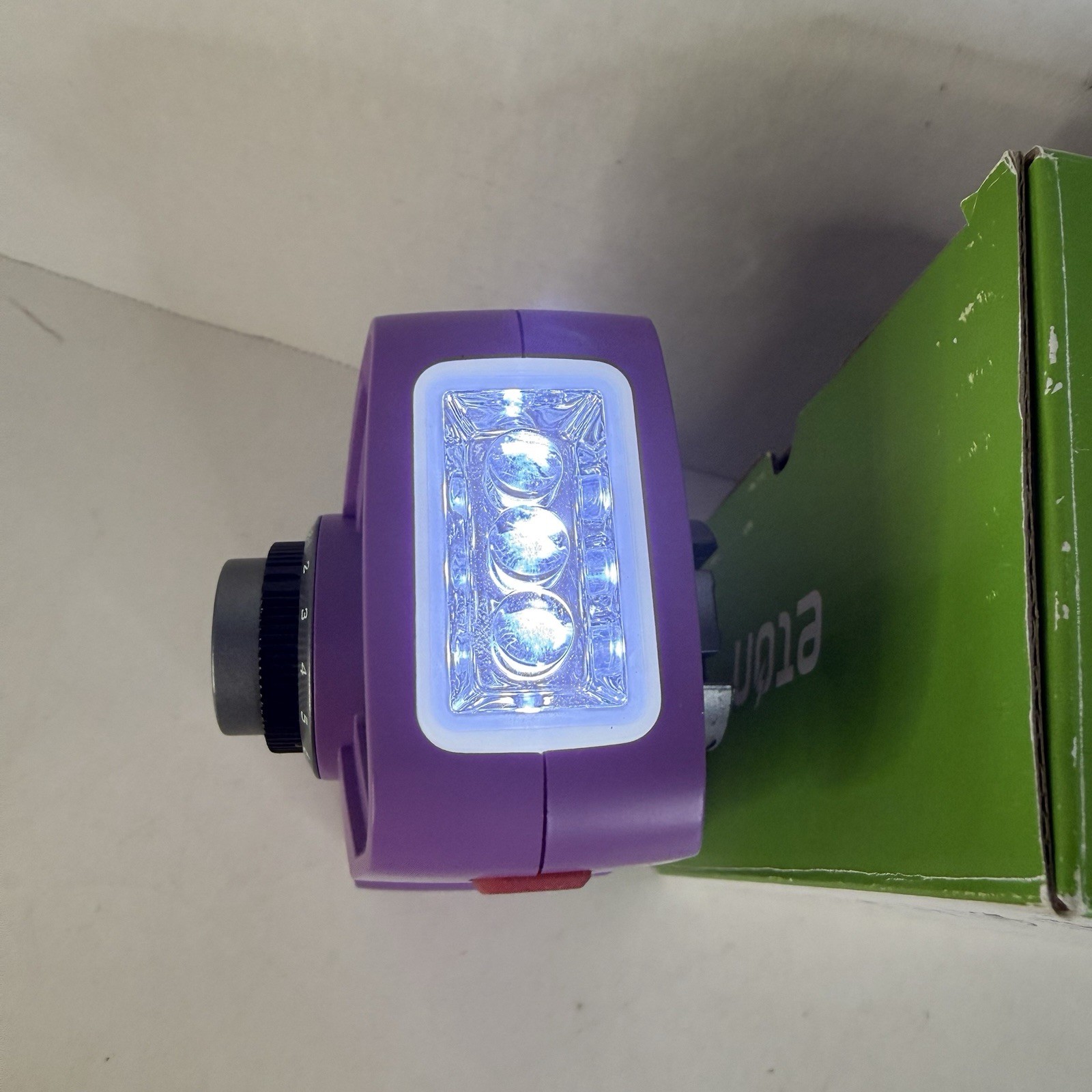 LL Bean/ Eton/FRX1 Mini Emergency Radio/NOAA Weather Alert Purple
