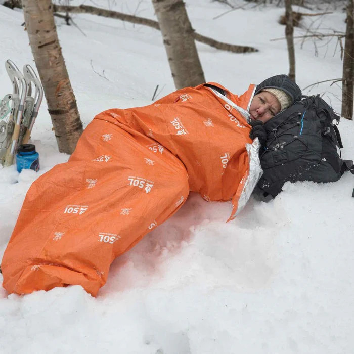 SOL Escape Lite Emergency Bivvy Reflective Heat Retention Sleeping Bag Shelter