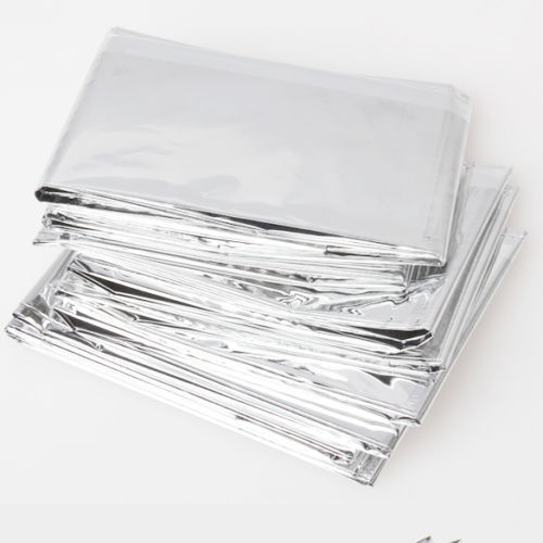 Emergency Survival Outdoor Waterproof Foil Thermal First Aid Rescue Blanket Tent