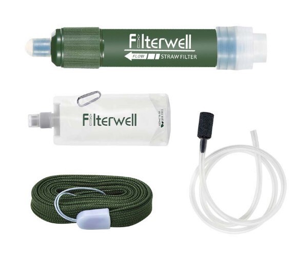 Survival Knife/Survival Bag w IFAK/Water Purification System/Multitool/MUCH MORE
