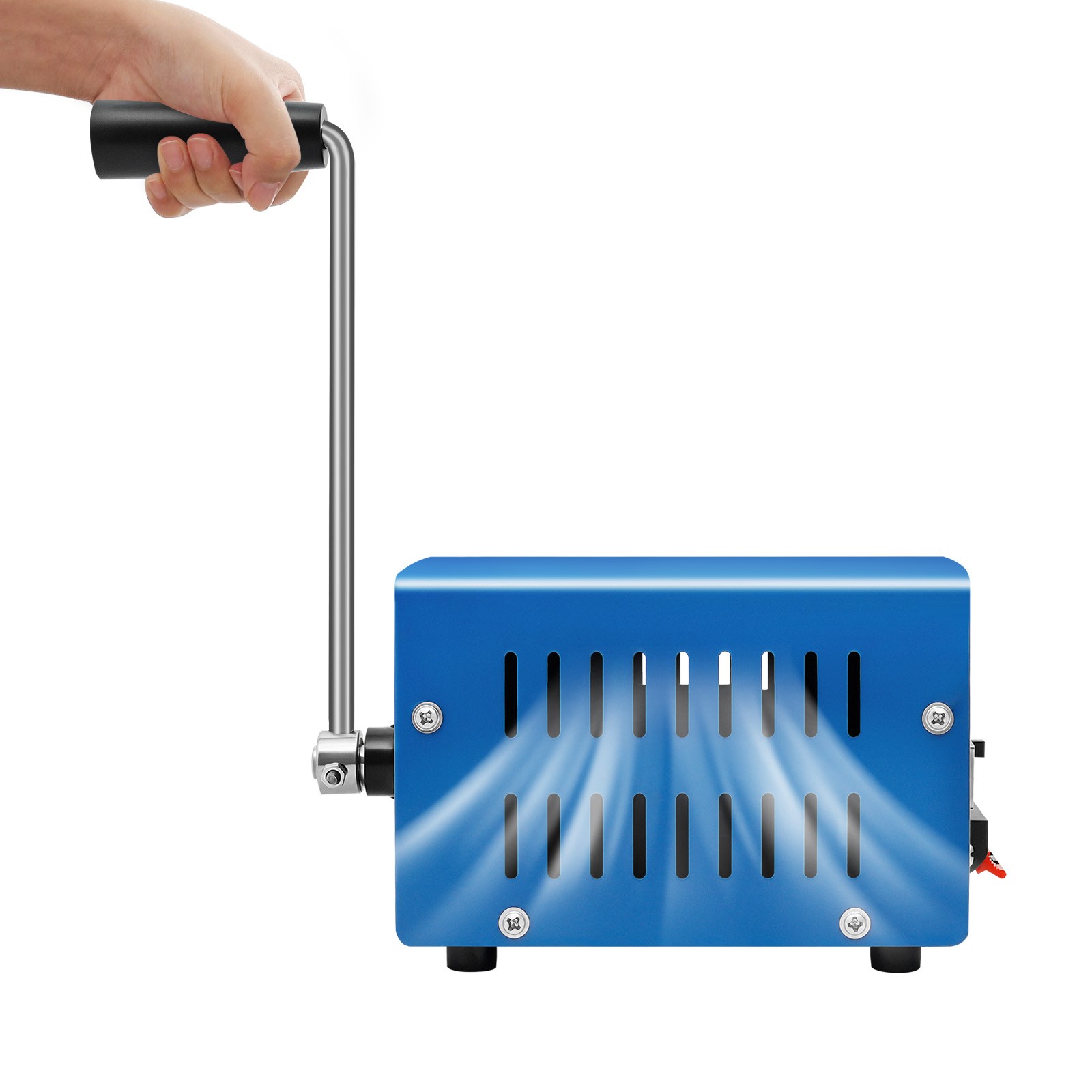 Emergency USB Manual Crank Generator Portable Hand Crank Dynamo Charger