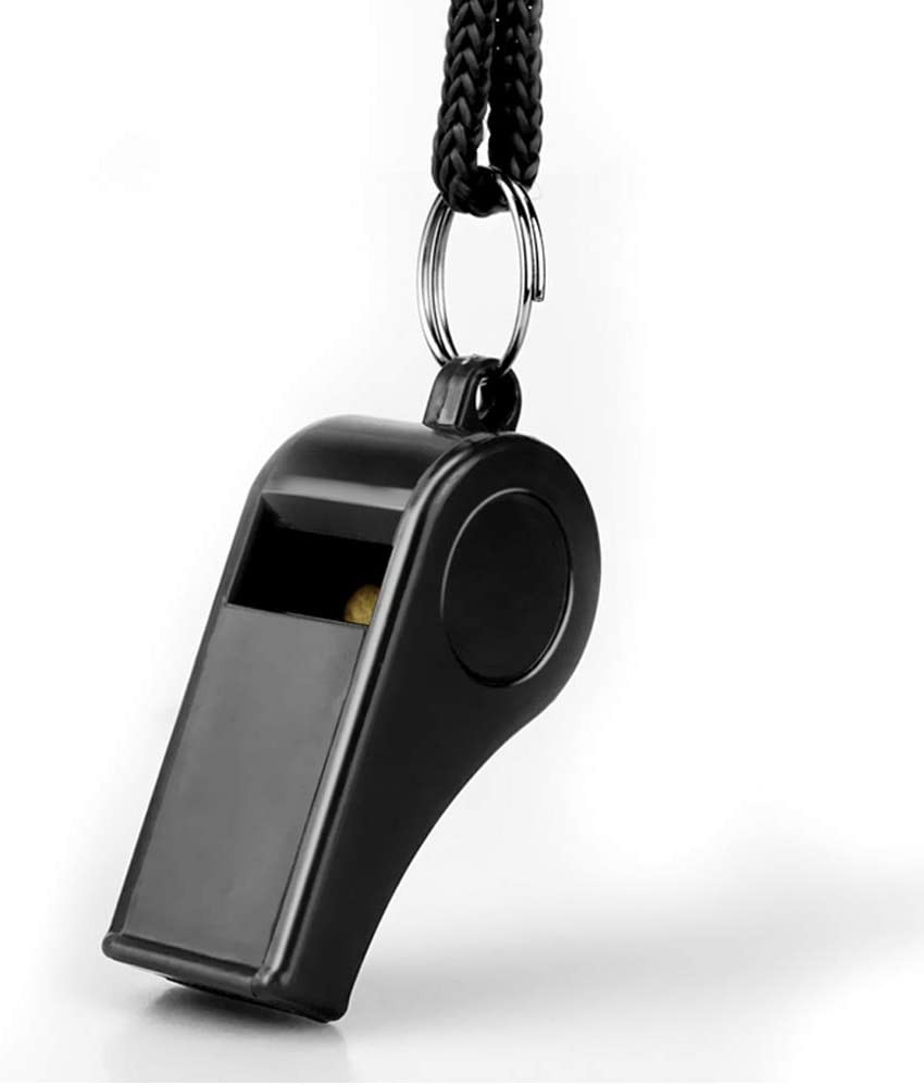 Whistle, Sports Whistles with Lanyard, Loud Crisp Sound Whistles Bulk Perfect fo