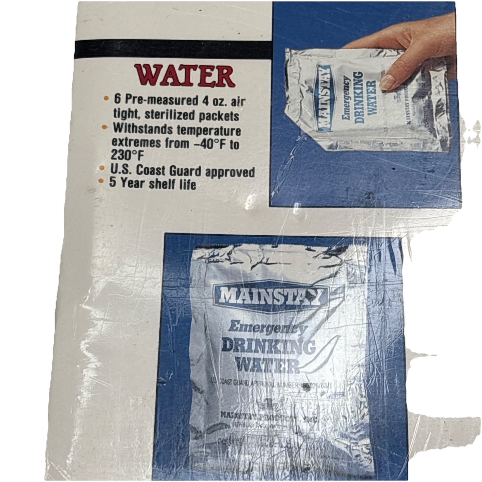 The Ark III Food Water Survival Kit 3 Day New Factory Sealed – Made in the USA