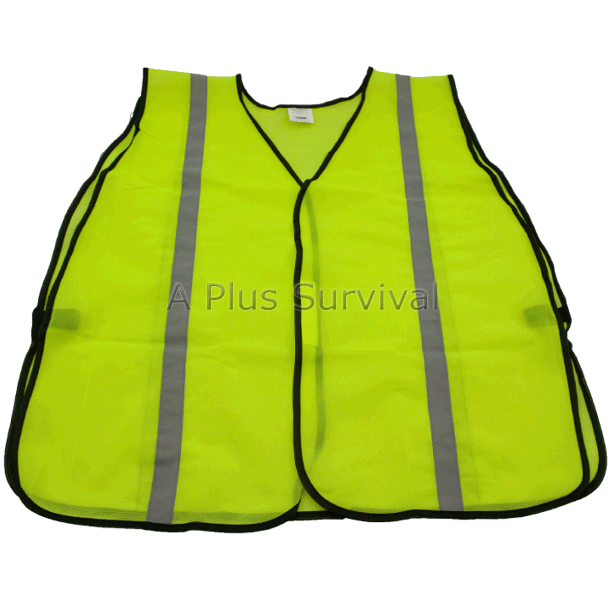 Lot of 10 CERT Green Mesh Safety Vest Reflective Strips