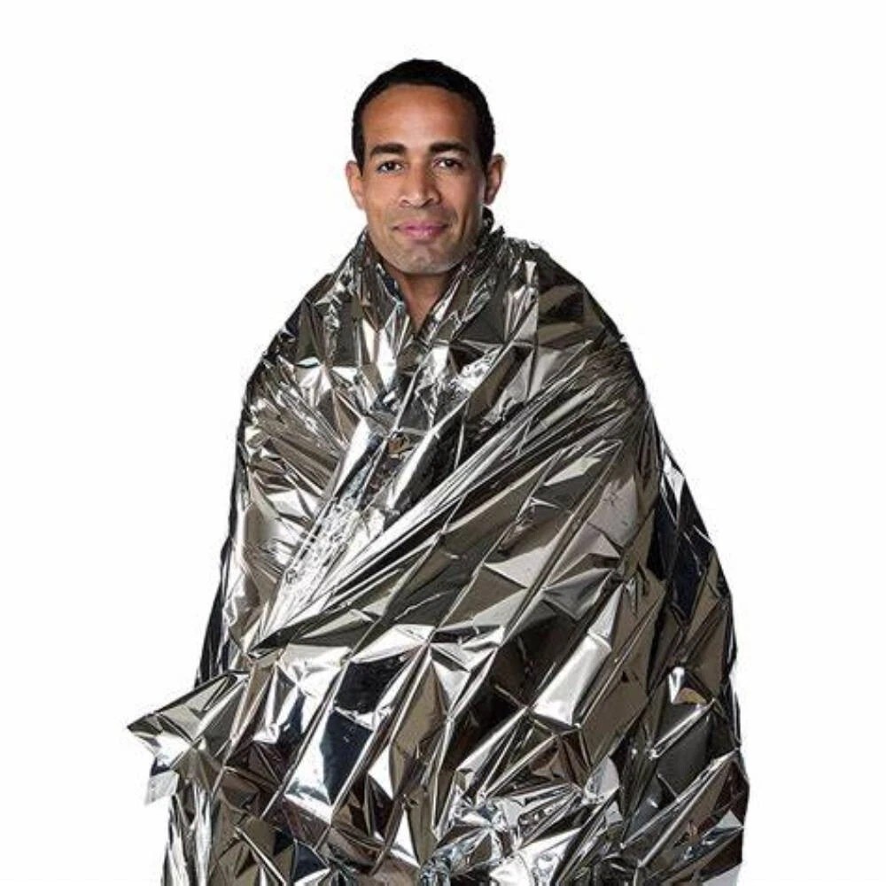10Pack Emergency Mylar Thermal Blankets , New for Outdoor Sport Free Shipping !