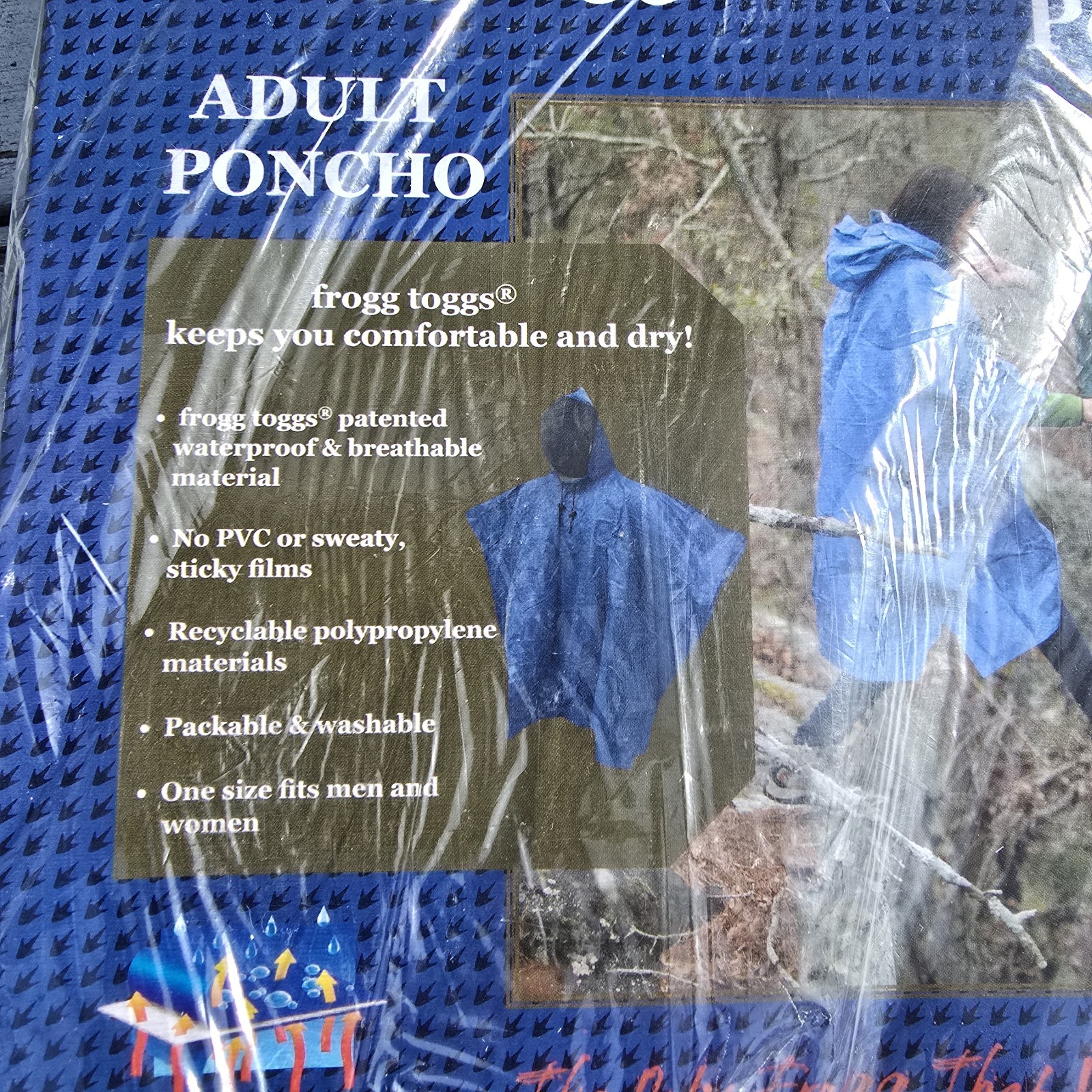 Frogg Toggs FTP1714-09 Ultra Lite Poncho Green Waterproof