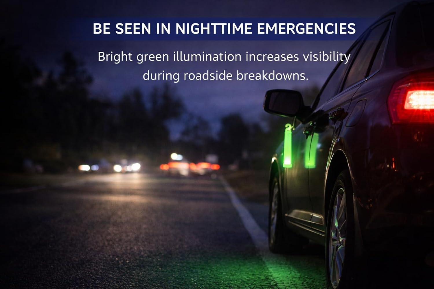 27217 8-Hour Emergency Lighsticks (2 Pack), Green