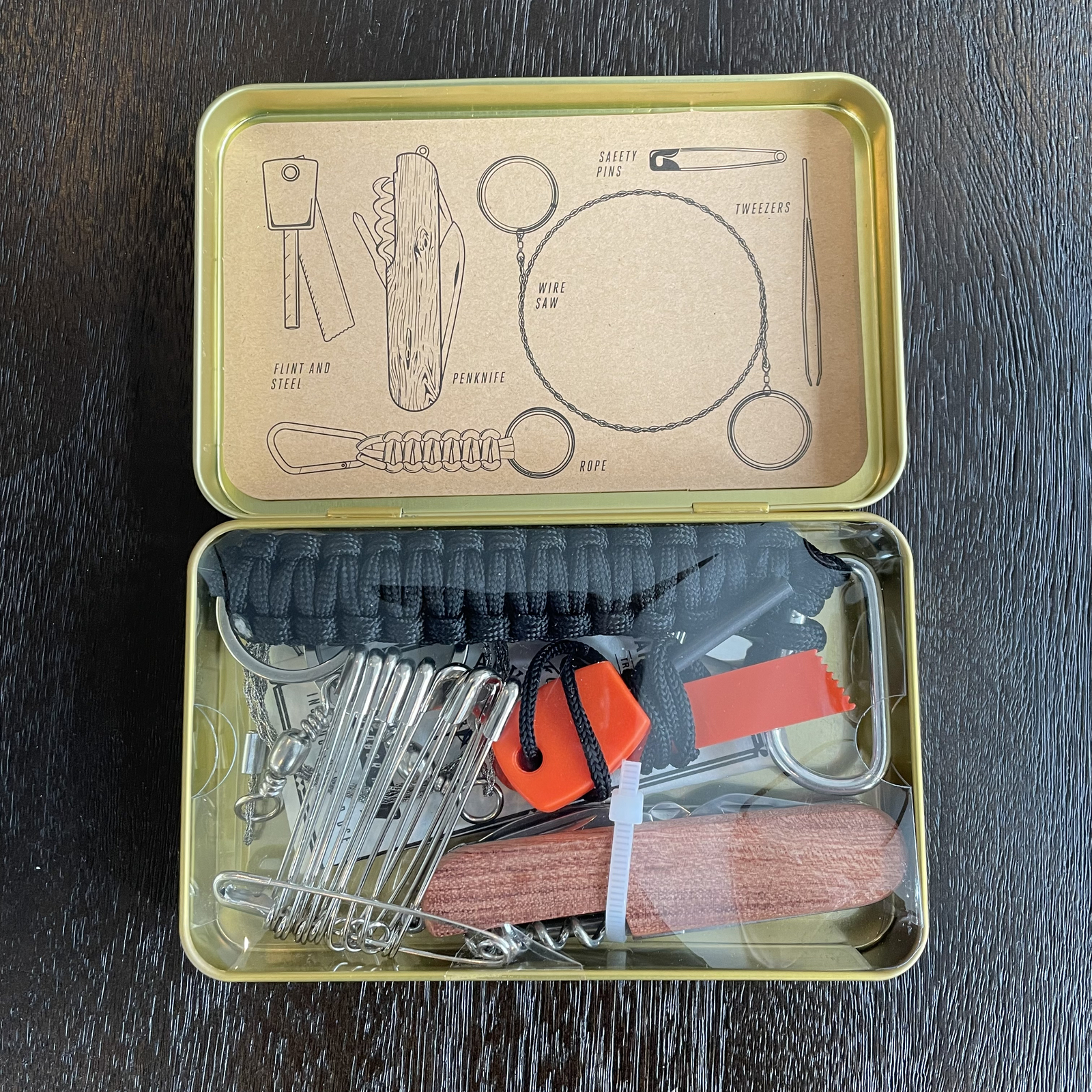 Gentlemens Hardware Great Outdoors Kit 368 Hiking Camping Survival Pocket Tools