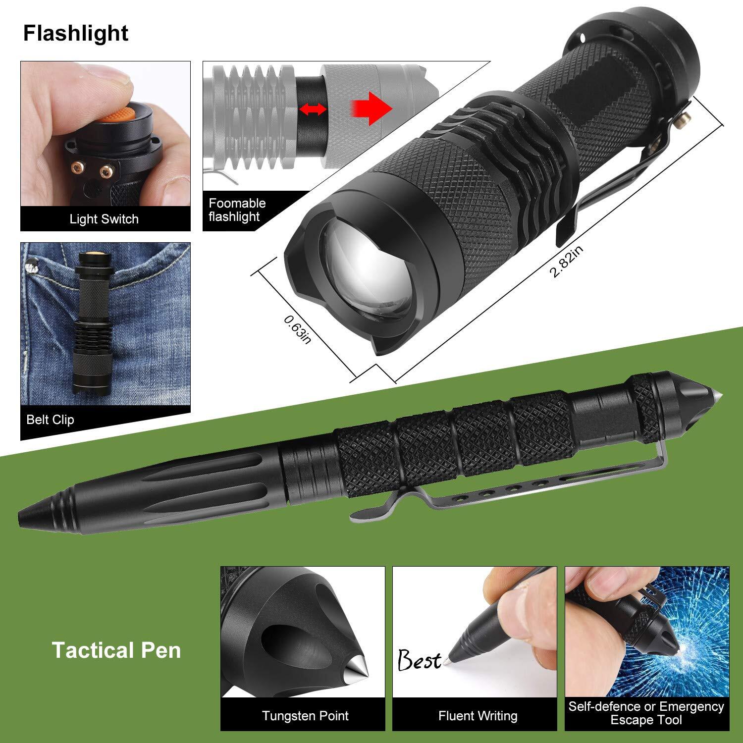 Survival Kits 17 In 1 Emergency Survival Gear And Equipment Cool Gadgets For Men