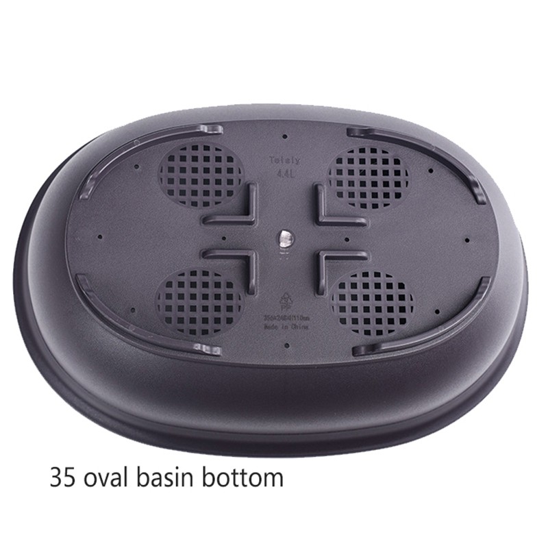 Flowerpots Plastic Imitation Purple Clay Plants Pots Garden Bonsai Pot Trays