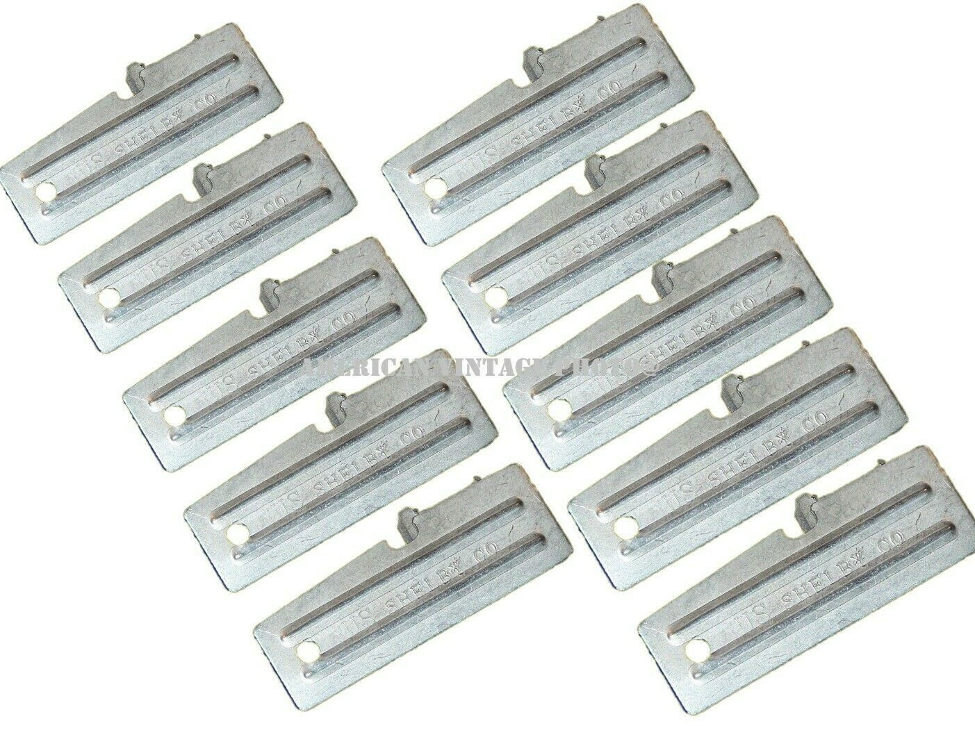 10 P-51 Can Opener Pack USA Shelby Stainless f Hiking Camping Scout Mess Kit