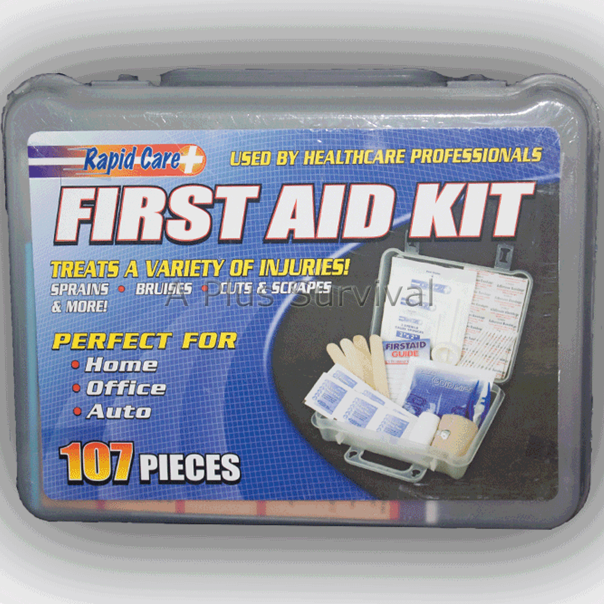 Lot of 10 – 107 Piece First Aid Kit – Survival Kits!