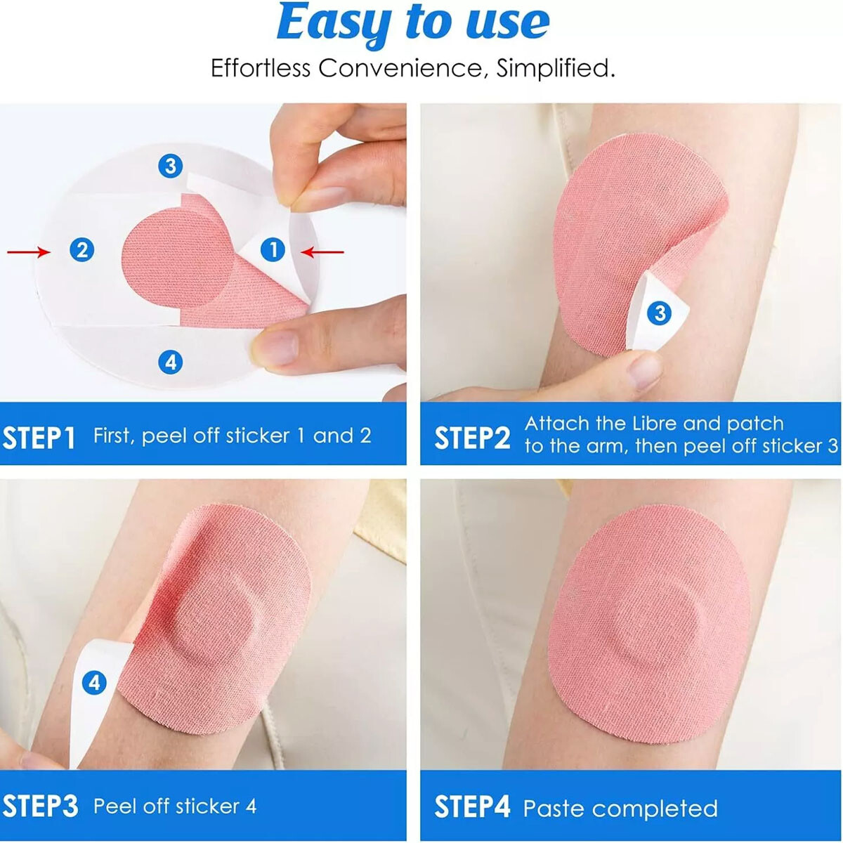 Adhesive Patches Sensor Covers Waterproof Protection Sticker For Freestyle Libre
