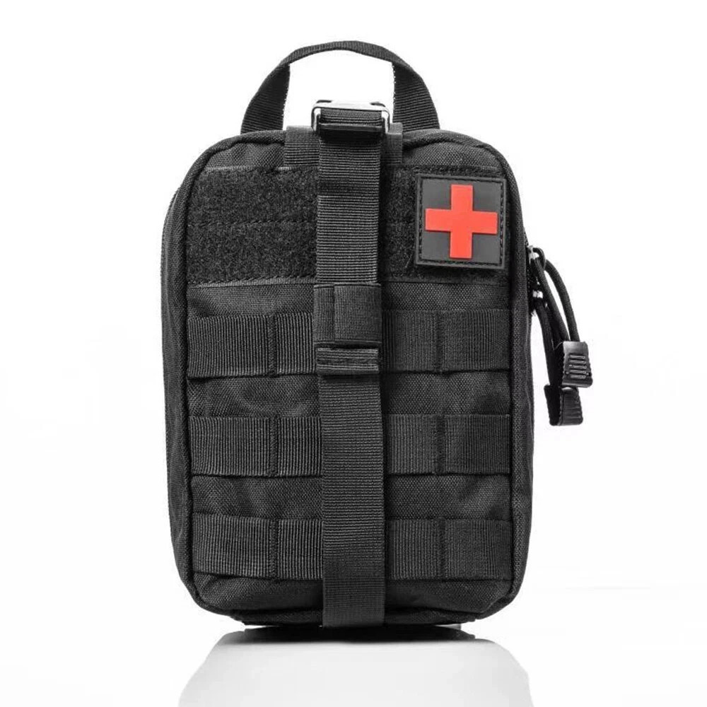 Emergency Survival Kit Bag First Aid Bug out Military Prepper Kit 142Pcs Bag New