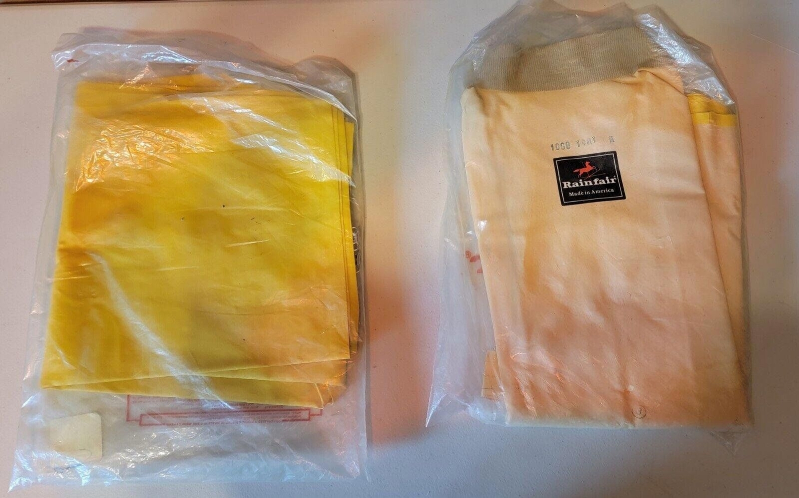 NEW IN PKG RAINFAIR WATER PROOF FOUL-WEATHER PROTECTIVE CLOTHING~RAINCOAT~SIZE M