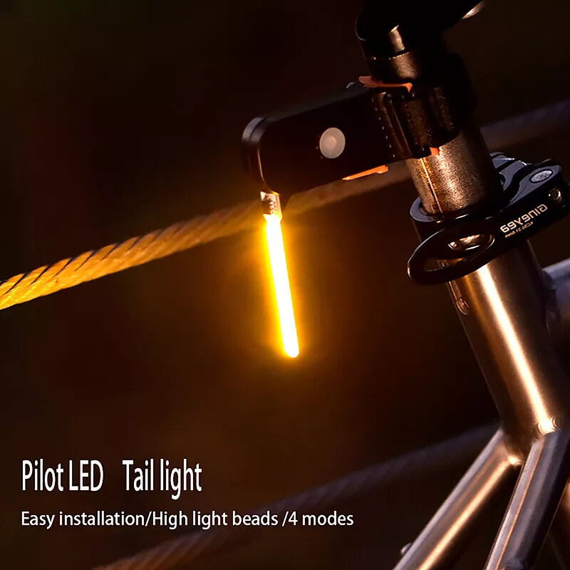 Photon Drop Light USB Rechargeable Bicycle Light Bike Tail Light Battery