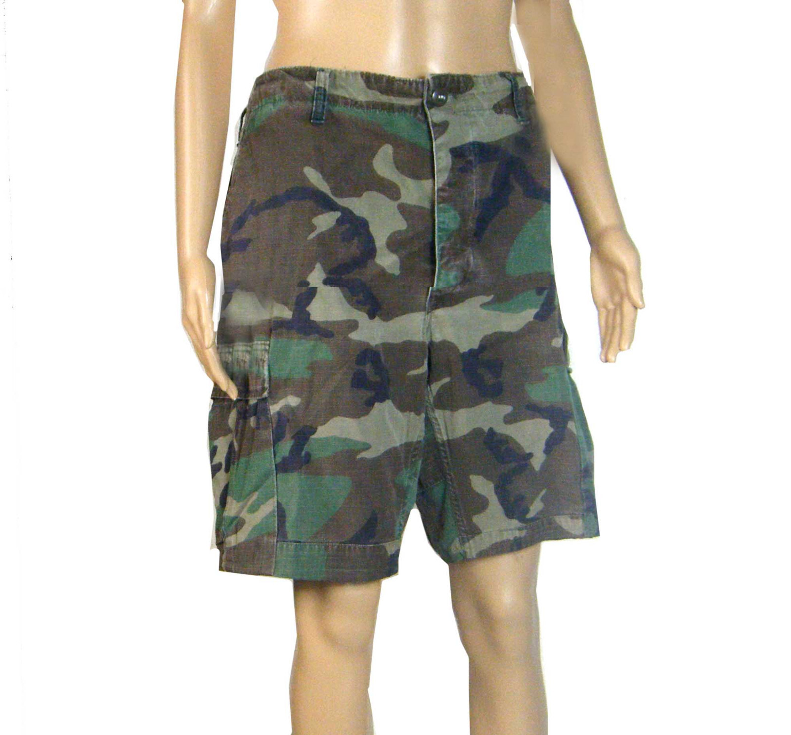 USGI BDU Shorts – 100% Cotton 60’s and 70’s – Cutoffs – Stock #B