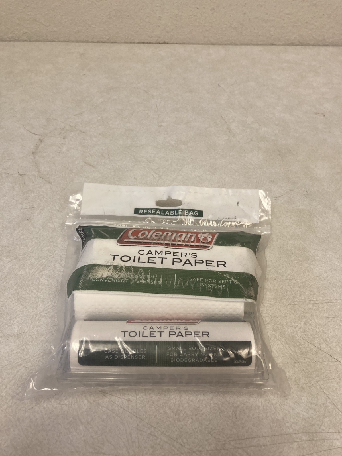 Coleman Camper’s Toilet Paper 3 Pack NOS