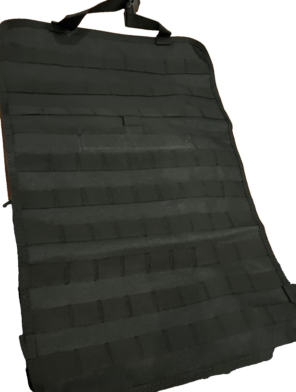 6 Pk Tactical Molle Car Back Seat Organizer 1 Panel 5 Detachable Molle Pouches
