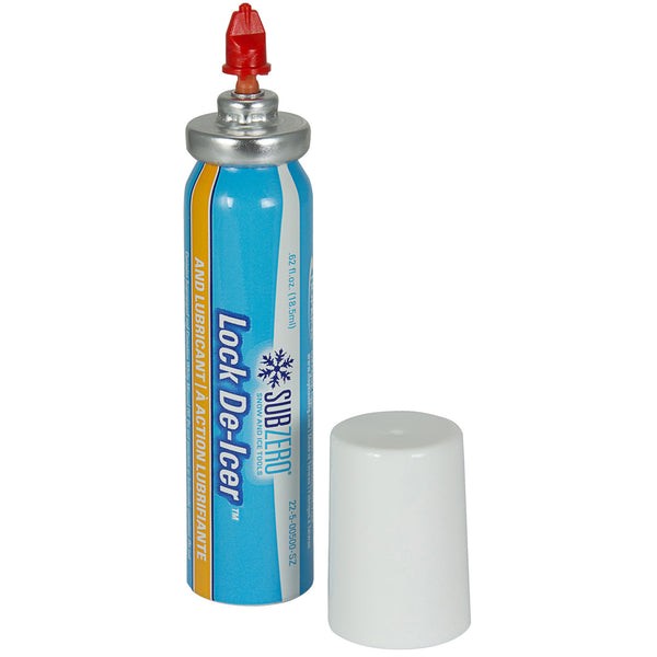 SubZero Lock De-Icer and Lubricant 0.63 Oz (18.5 mL) Aerosol Can