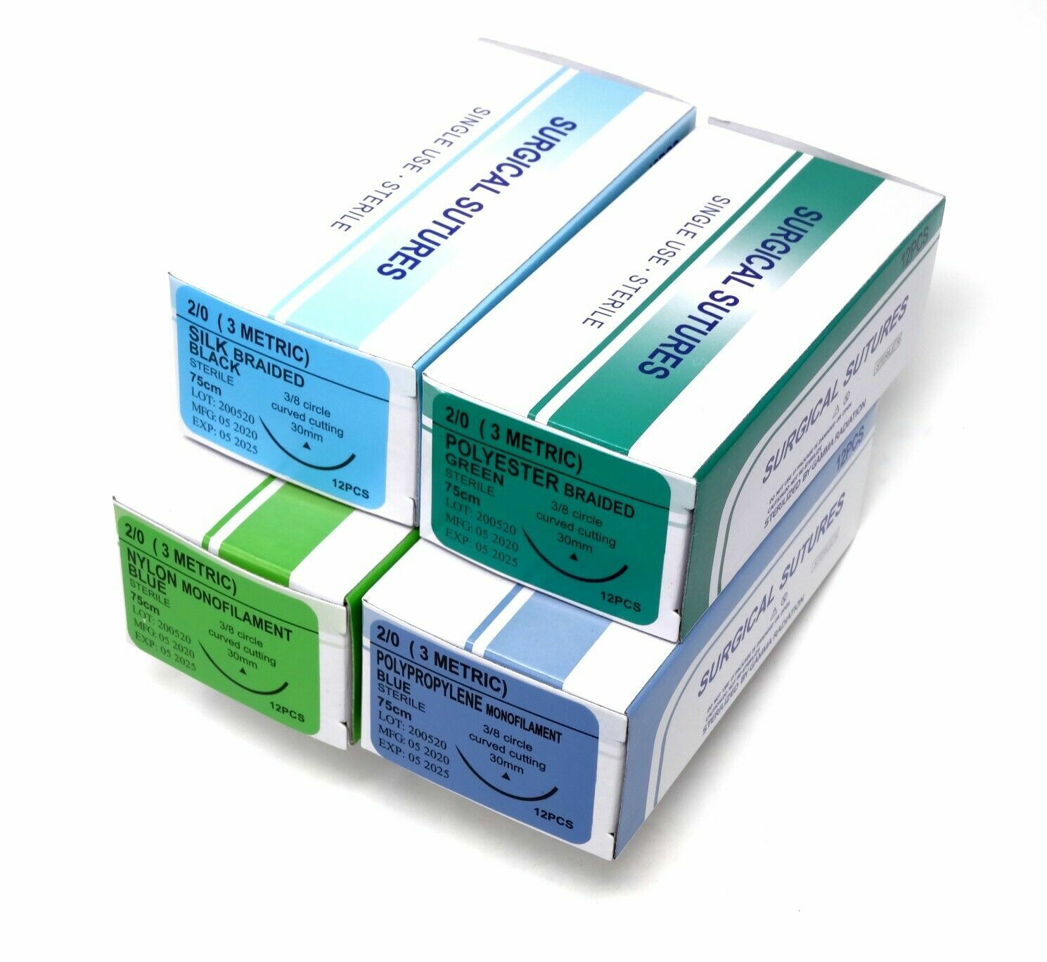 Practice Training Suture Kit Basic First Aid – Survival Bag Tactical Trauma