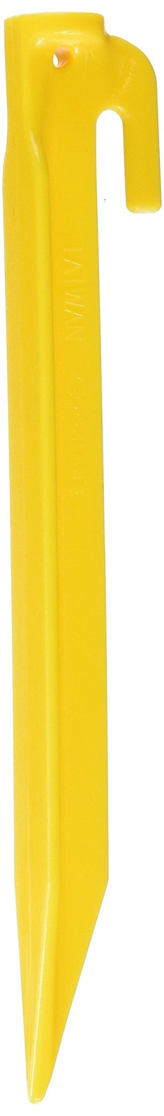 Coghlan’s 9-inch ABS Tent Pegs – Lightweight Durable 9 Inches, 6 Pack, Yellow