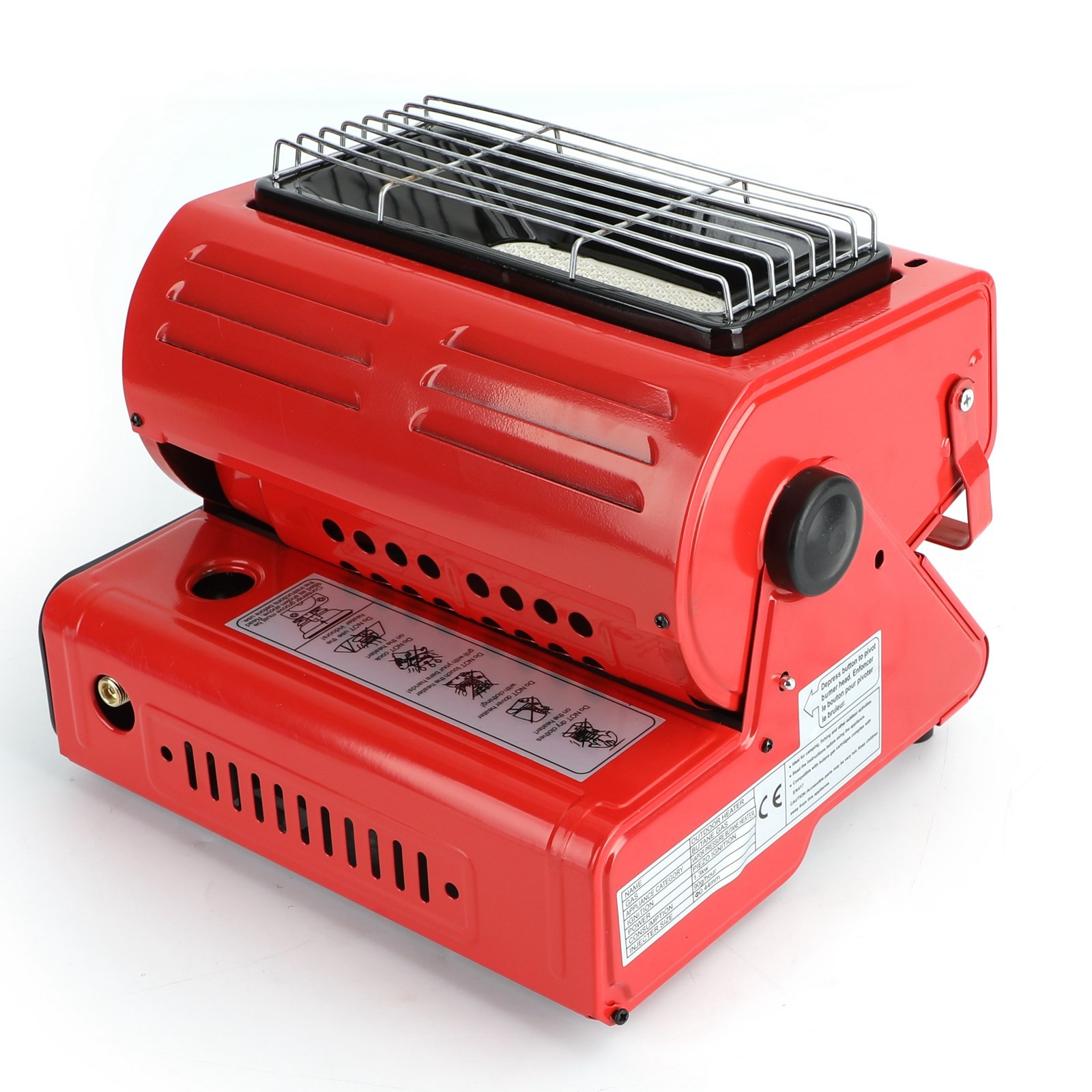 🚀Camping Emergency Butane Heater Double Coherent Heat Source Survival Tools