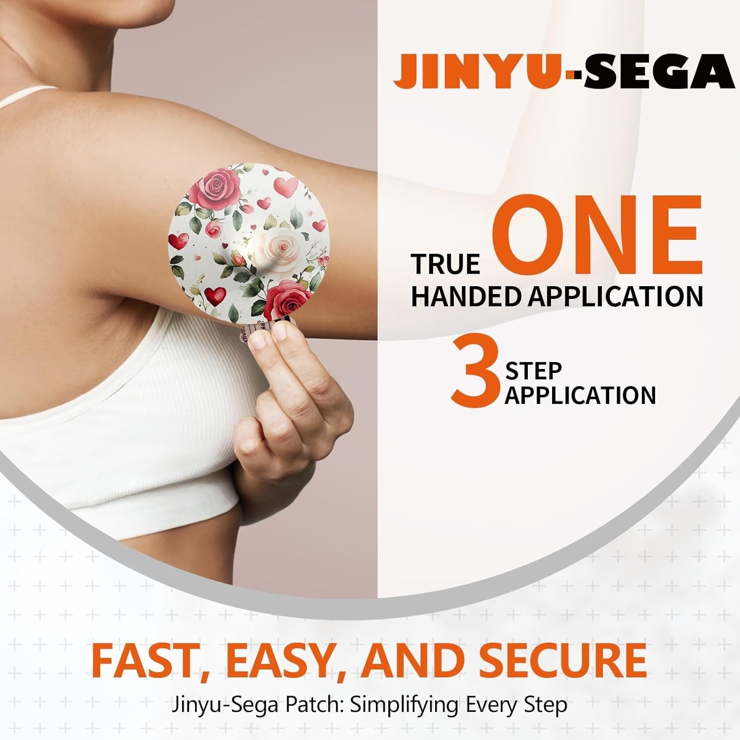 Jinyusega Water-Resistant Libre 3 Sensor Tape – 20pcs