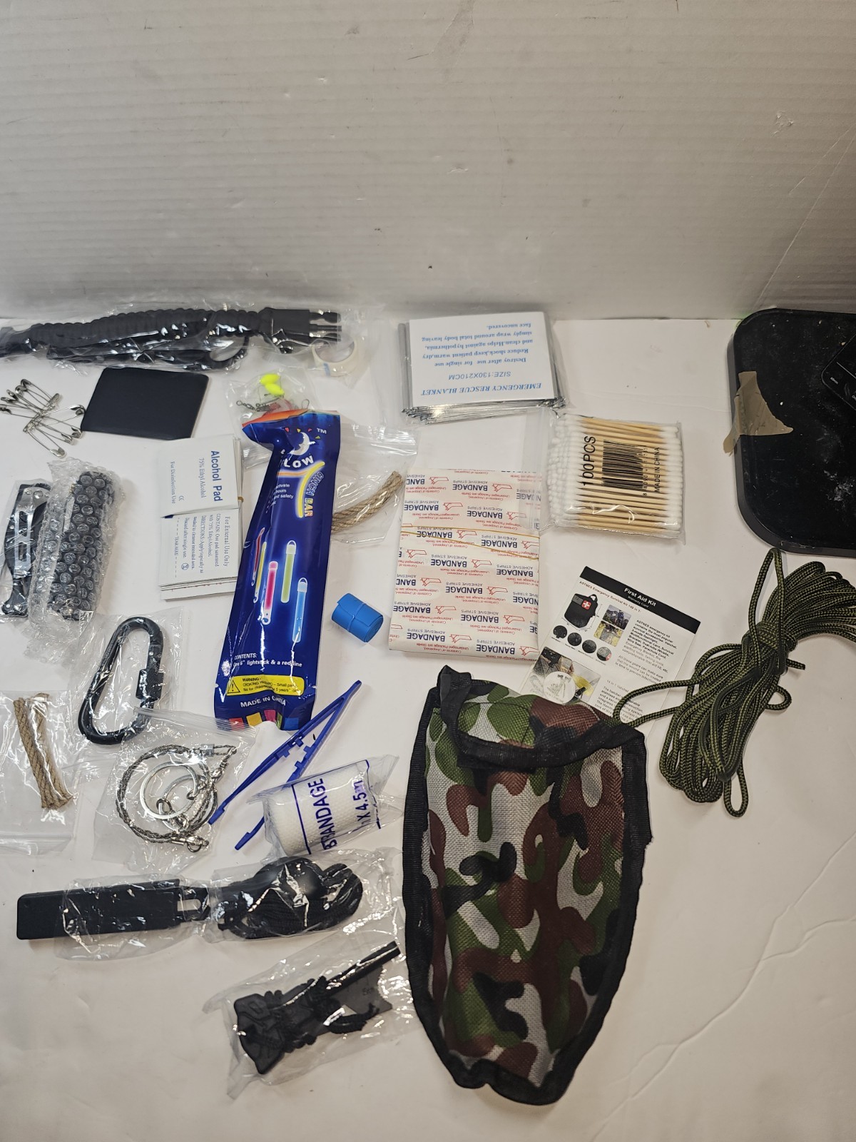 Survival Kits, 149Pcs Survival Gear First Aid Kit IFAK with Molle System