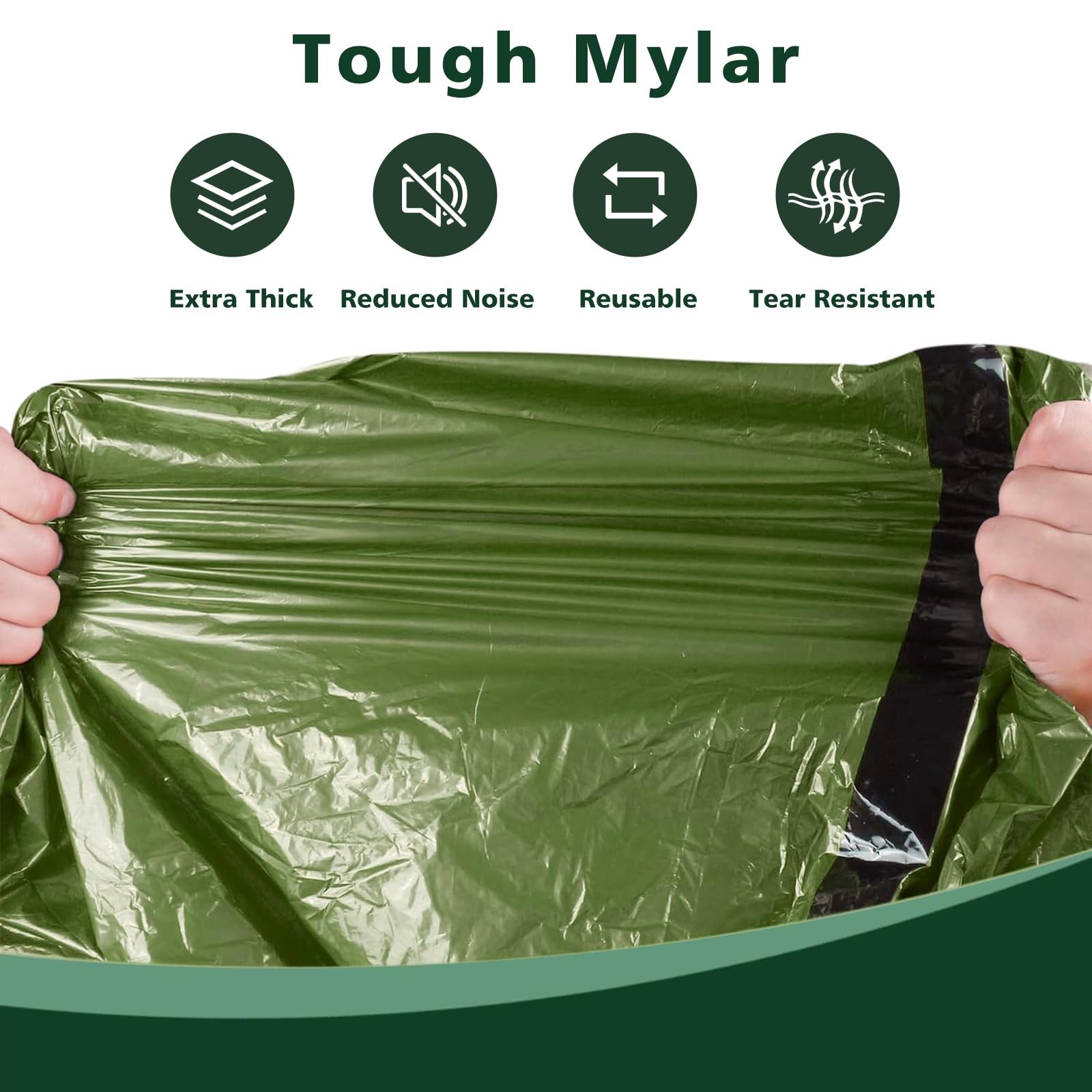 Zmoon Emergency Sleeping Bag Survival Bag, Green Pack of 2, orange-2pcs