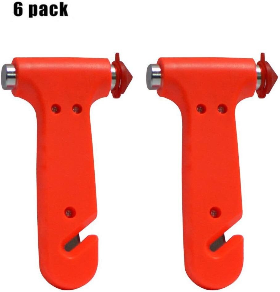 Life-Saving 6 Pack Multitools – Seatbelt Cutter & Window Breaker for Every Car