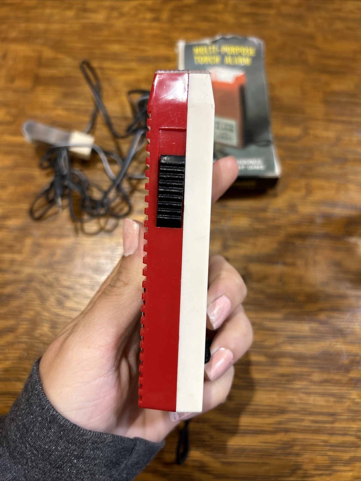 Vintage Multipurpose Torch Alarm And Burglar Alarm With Light
