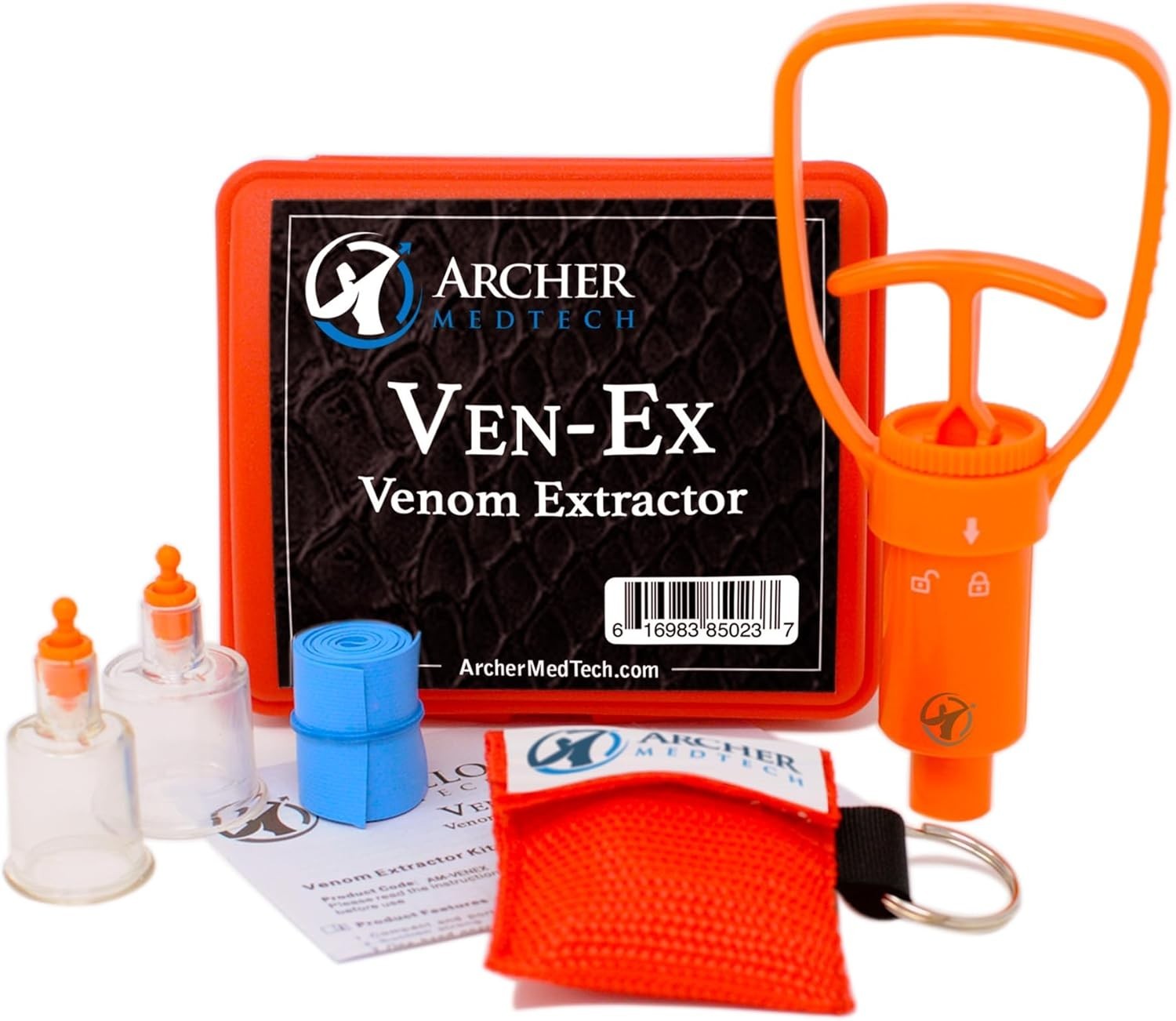 Archer MedTech Ven‑Ex Snake Bite & Bee Sting Kit – Lightweight & Travel-Friendly