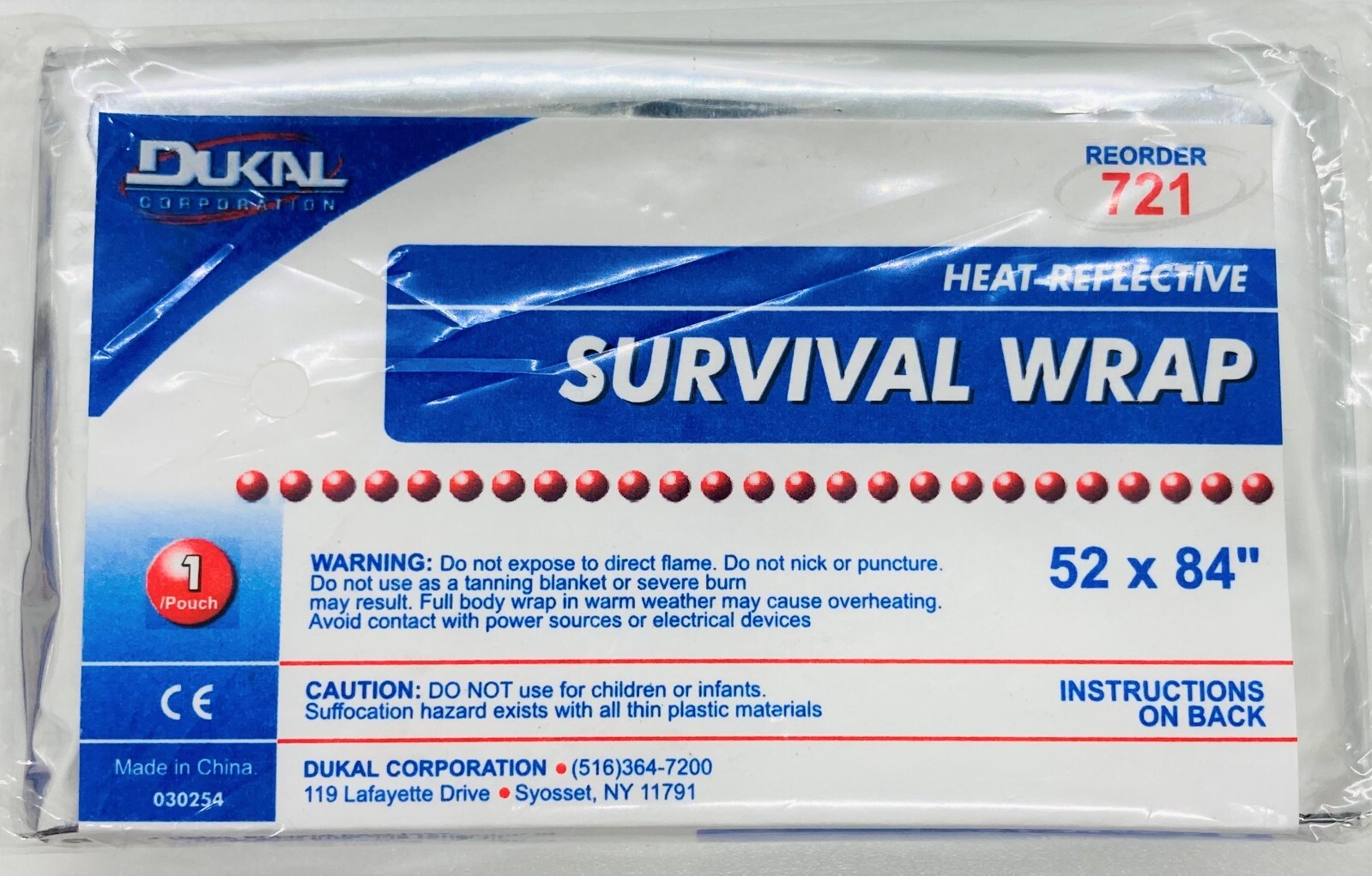 6 PACK Emergency Mylar Thermal Blankets 84″x52″ Survival Wrap Safety, SHIPS FREE