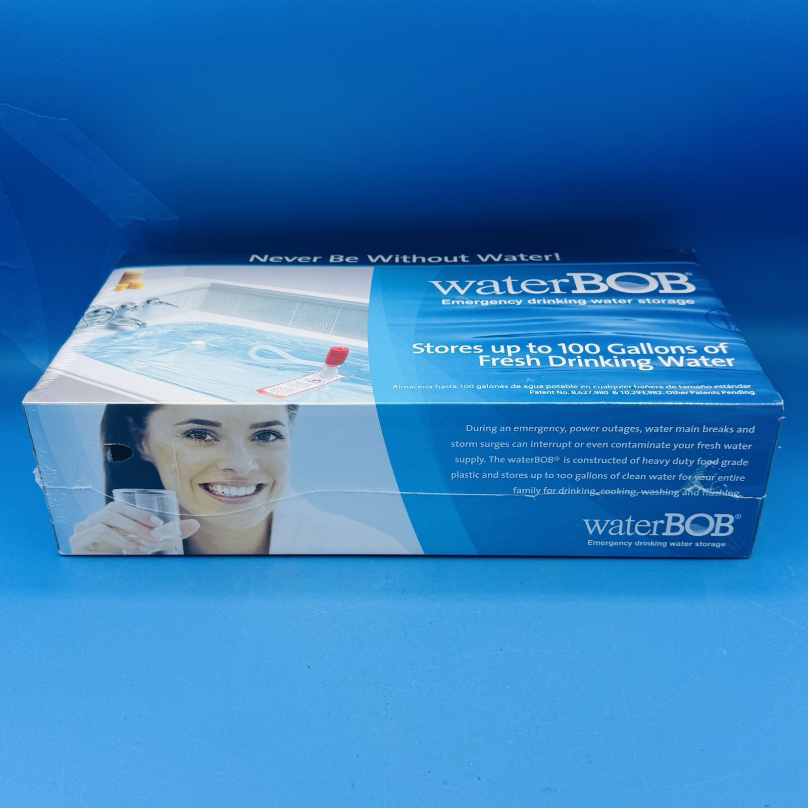 WaterBOB Emergency Drinking Water Storage 100 Gallon BPA-Free Brand New / Sealed