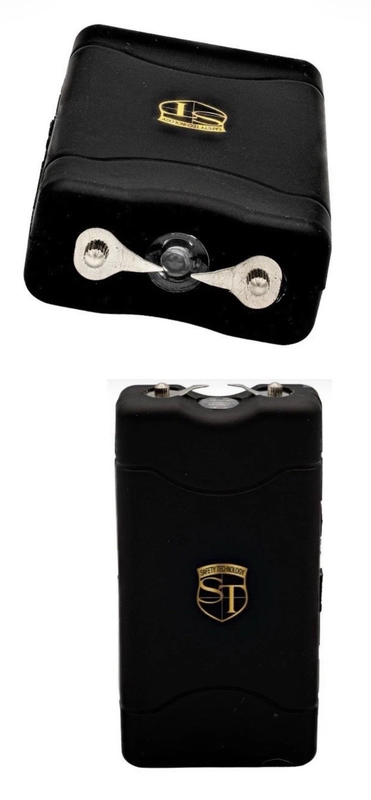 MAGNAVOLT Rechargeable Stun Gun POLICE Self Defense Protect 80 Million Volt BLK